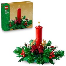 LEGO Christmas Table Decoration 40743 Holiday Centerpiece Candle 433 Pcs NEUF