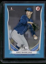 2014 Bowman Draft #DP96 Eric Skoglund Blue #/399