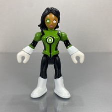 Imaginext DC Super Friends JESSICA CRUZ GREEN LANTERN figure w/white boots