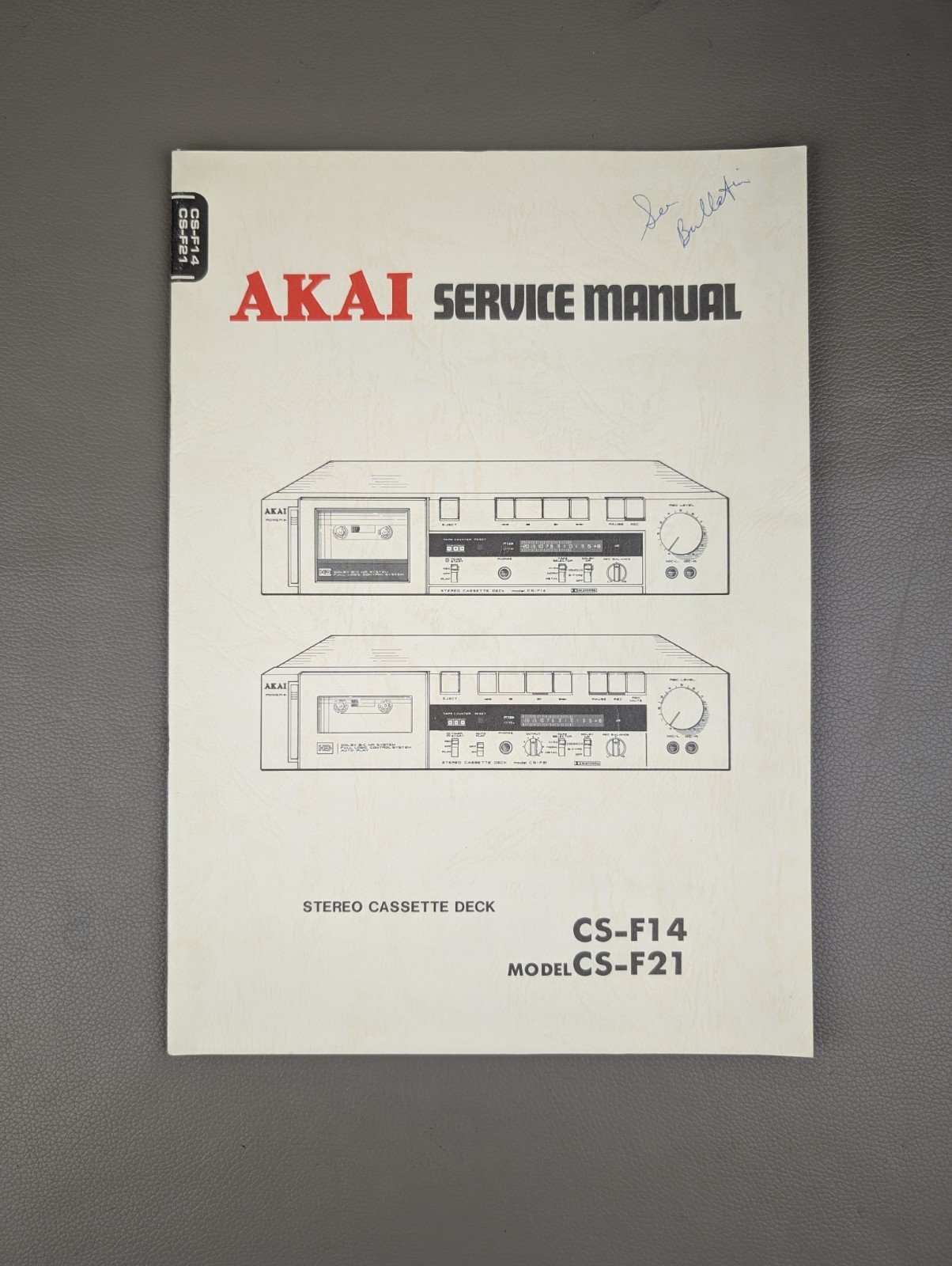 Akai CS-F21 vintage audio equipment - eBay listing photo 4