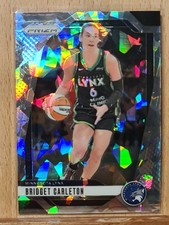 Bridget Carleton #138 2024 Prizm WNBA Silver Cracked Ice Prizm Lynx W0160A