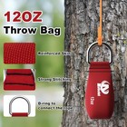 Arborist Throw Line Kit with Slick Rope & 12/14/16Oz Throw Weight & Reflective S