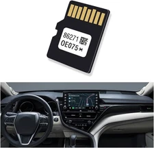 Navigation GPS SD Card - Latest US & Canada Maps Micro for Black 