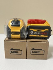   Dewalt Flex Volt 6 amp DCB606 Battery NEW X 2, 20v 60 Genuine