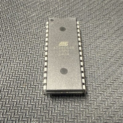 (1 Piece) Authentic Atmel AT28C64B 64K  (8K x 8) EEPROM 28 Pin DIP New