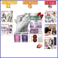 Hand Casting Kit for Couples - DIY Keepsake Mold for Anniversary, Wedding, Gift
