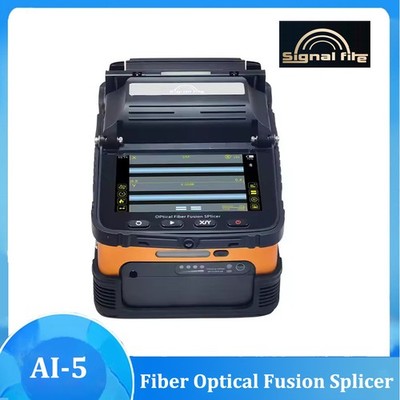 AI-5 Signalfire Optical Fiber Fusion Splicer 5'' TFT Screen for Trunk Line/ FTTH