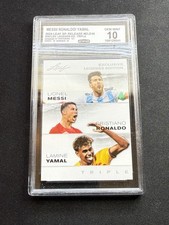 Messi / Ronaldo / Yamal 2024 Leaf Legend Trip...
