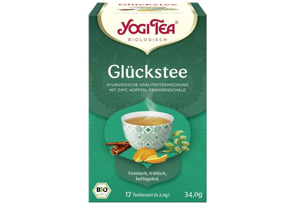 Golden Temple Yogi Glückstee 17 Btl. (225,48 EUR/kg) - Bild 1 von 1