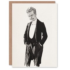 Albert Edelfelt Composer Jean Sibelius Portrait Art Greeting Card