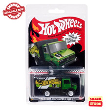HOT WHEELS 2025 COLLECTOR EDITION MERCEDES BENZ UNIMOG U 1300 L WITH FREE CASING