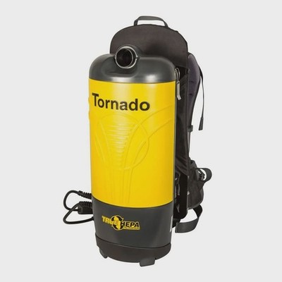 Tornado Pac-Vac Aircomfort Backpack Vacuum 10 Qt Capacity 93014B