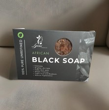 Organic African Black Soap 4.5oz/150g