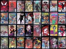 Comic Book Mystery Lot 25/50/100/200 Mixed Marvel DC VF+/NM No Duplicates Bulk