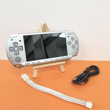 Console Sony Playstation PSP 2004 Grigia Silver Con CAVO TESTATA OTTIMA