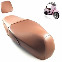 Sitzbank Sattel Braun +Lehne FüR Rex Palermo Lintex Tauris Huatian Retro Cruiser