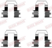 Quick Brake 109-1255 ZubehöRsatz, Scheibenbremsbelag For Toyota