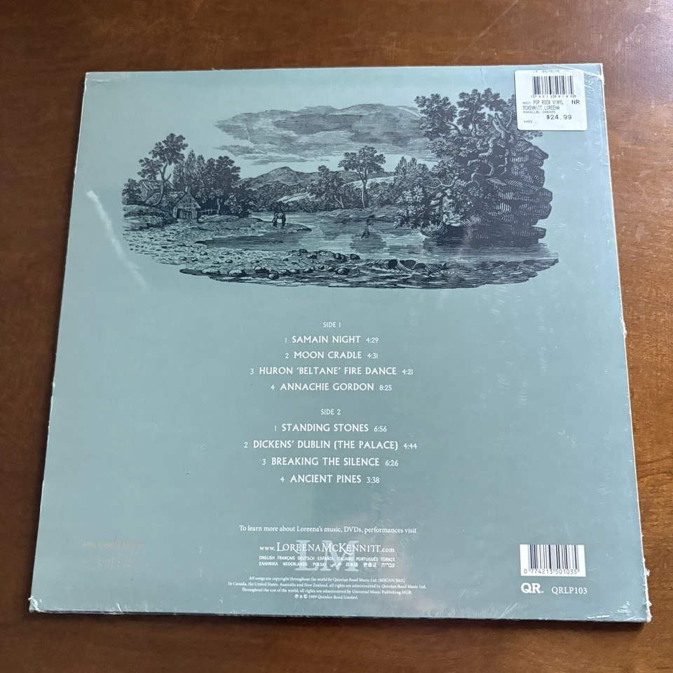 LOREENA McKENNITT Parallel Dreams 180g VINYL LP 3369/5000 sealed NEW - Image 3 of 4
