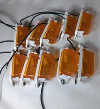 Peterson Pm 107-15 Amber Trailer Marker Clearance Lights Dot Lot Of 10