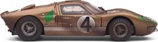 Exoto GT40 Ford 1966Le Mans"Race Finished"Car Rare (1 of 66 Made Worldwide) 1:18