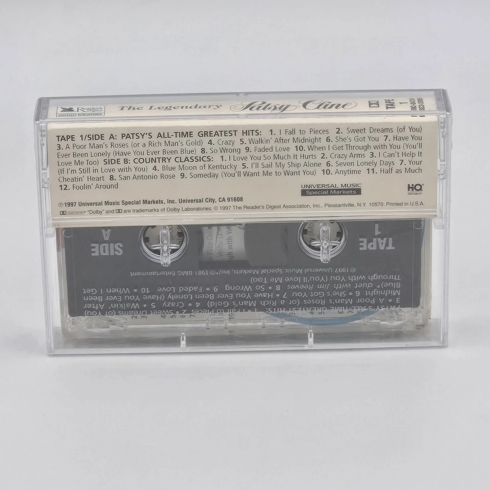 New Sealed The Legendary Patsy Cline Her Greatest Hits Cassette Tape - Image 2 of 4