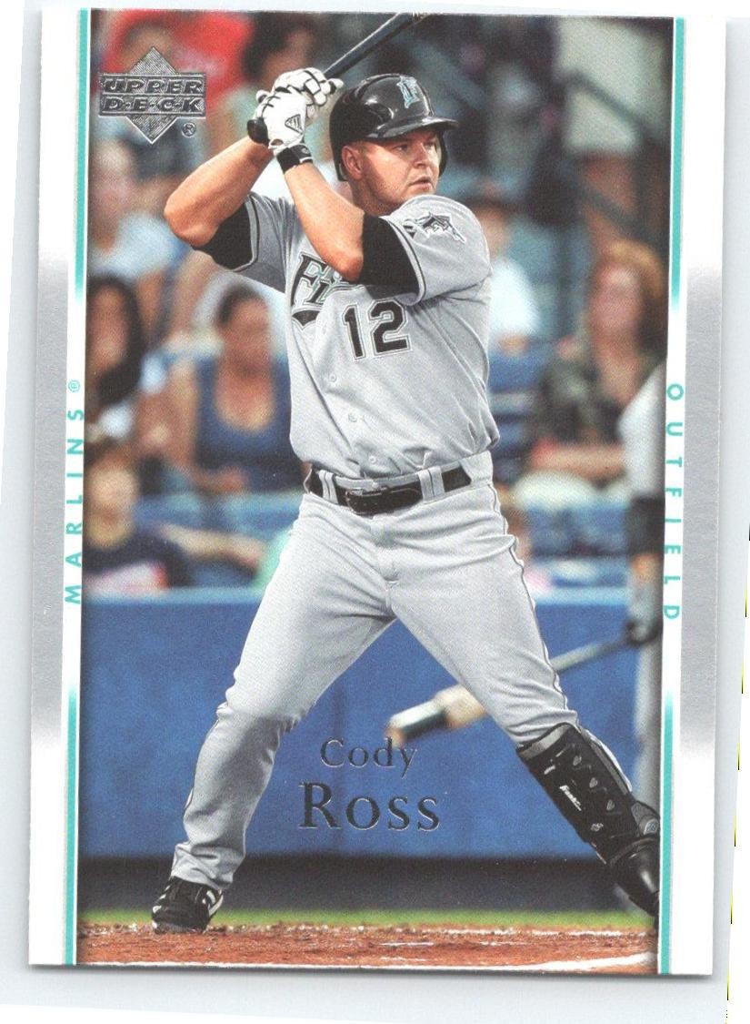 2007 Upper Deck #323 Cody Ross Florida Marlins