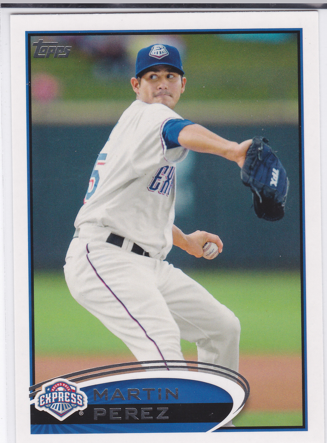 Martin Perez Texas Rangers 2012 Topps Pro Debut Minor League Card