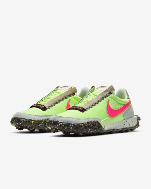 nike waffle racer green