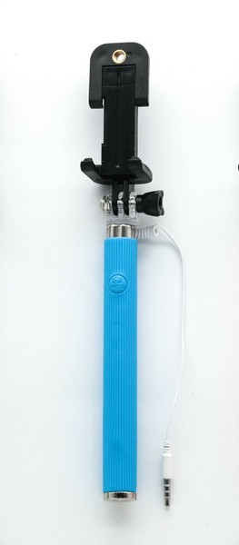 PALO SELFIE 1DMN AZUL EXTENSIBLE MONOPOD FOTOS+BLUETOOTH+SOPORTE PARA MOVIL