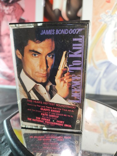 Licence To Kill Soundtrack Cassette Tape Hype Sticker James Bond 007 - Bild 1 von 5