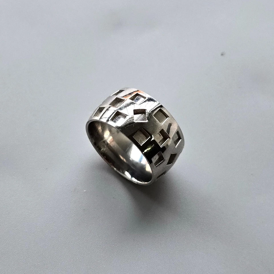 Stainless Steel 316 Women's Wide Band Daily Ring - Image 4 of 4