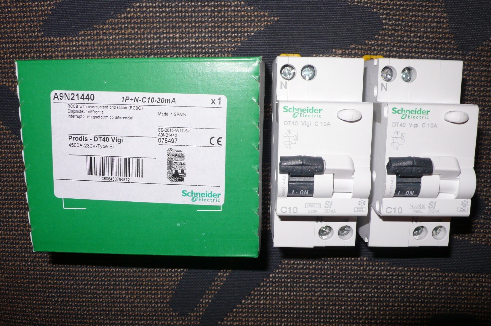 Disjoncteur différentiel 10A 30mA A SI Schneider Electric haute fiabilité