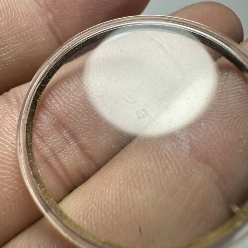 Universal Geneve 32,1mm Plexy Glass Vintage With Logo Schriftzug eBay