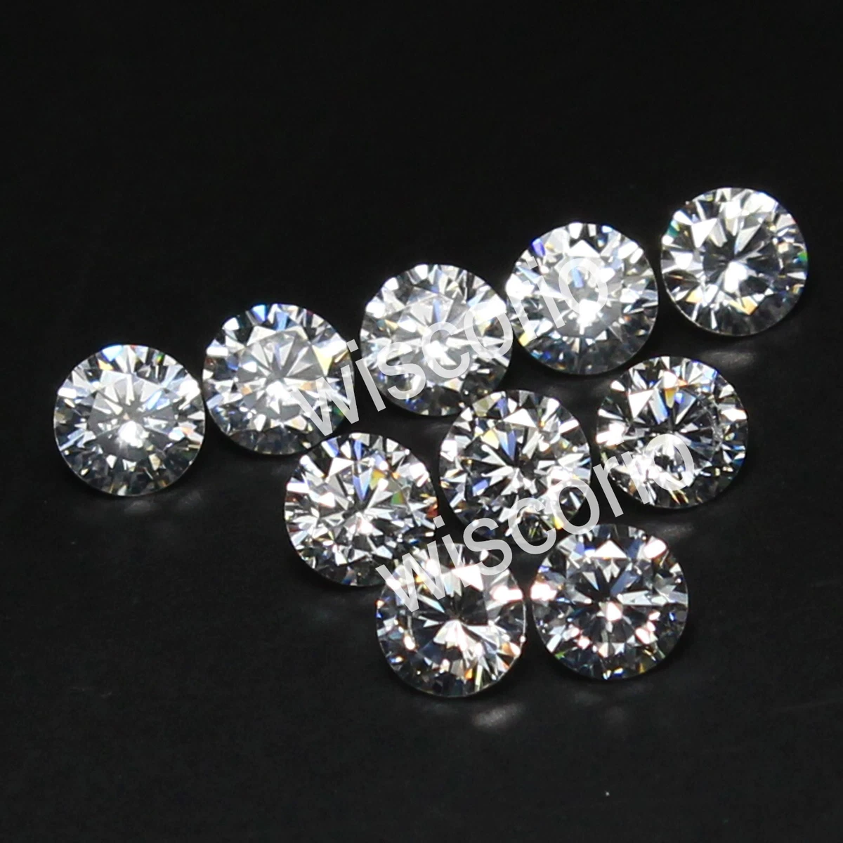 Diamante Viola Taglio Rotondo Sfuso Da 2 Ct, Colore D, Purezza - Foto 9