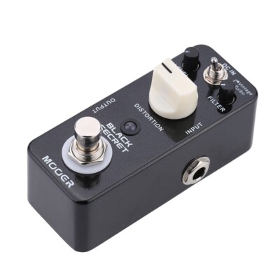 Mooer Black Secret Micro Mini Distortion Electric Guitar Effect Pedal True Y9H7