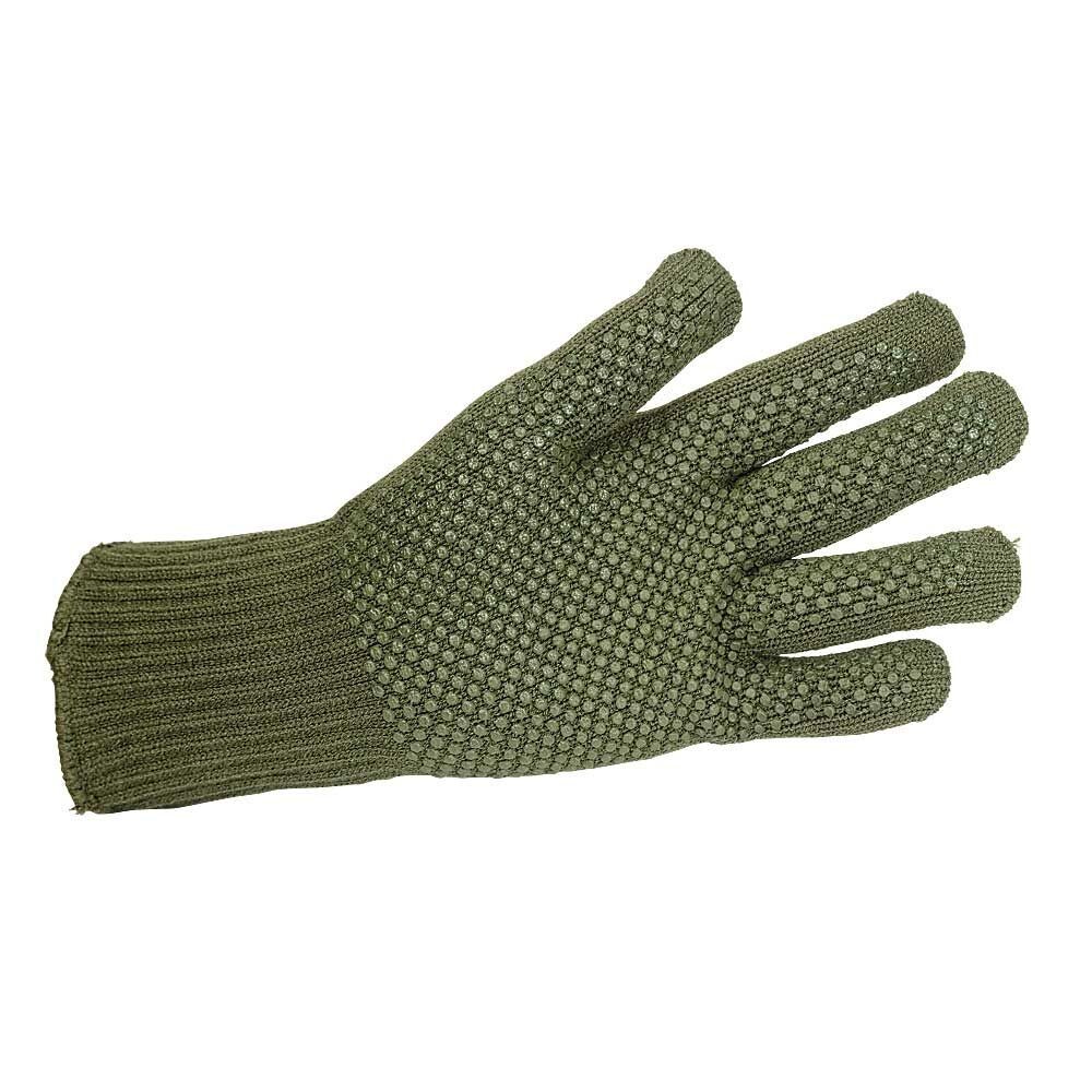 USMC Grip Dot Gloves Size XL OD Green Manzella USGI Authentic