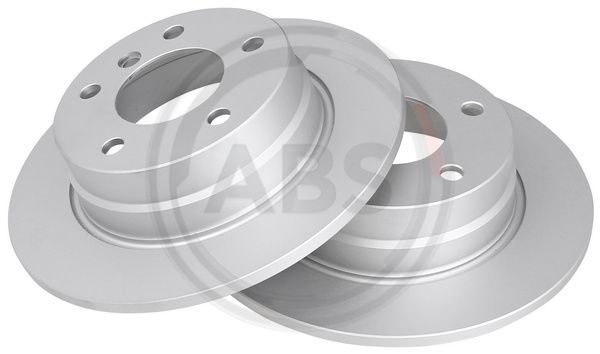 2X A.B.S. 17602 Bremsscheibe Hinten FüR BMW-image