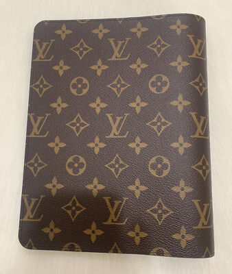 Authentic Brand New Louis Vuitton LV Desk Agenda Cover Monogram | eBay