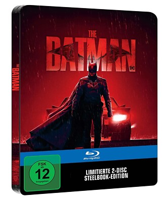 THE BATMAN - DEUTSCHES BLU-RAY STEELBOOK - NEU + OVP - DC COMICS