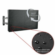 Premium Outdoor Weatherproof Water Resistant LED TV Cover Protector for 50-52"