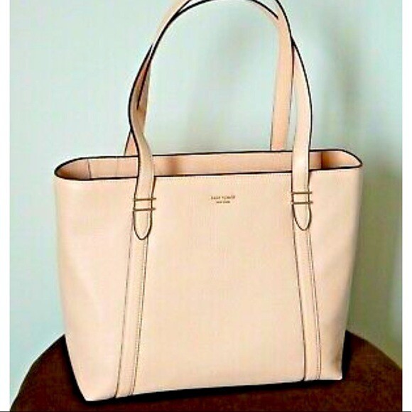 NWT KATE SPADE Oakwood Street CHANDRA Pebbled Leather Soft Rose