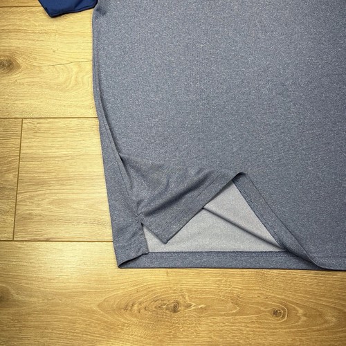 Bollé Herren Golf Polo Large Shirt feuchtigkeitsableitend sportlich blau grau - Bild 10 von 13