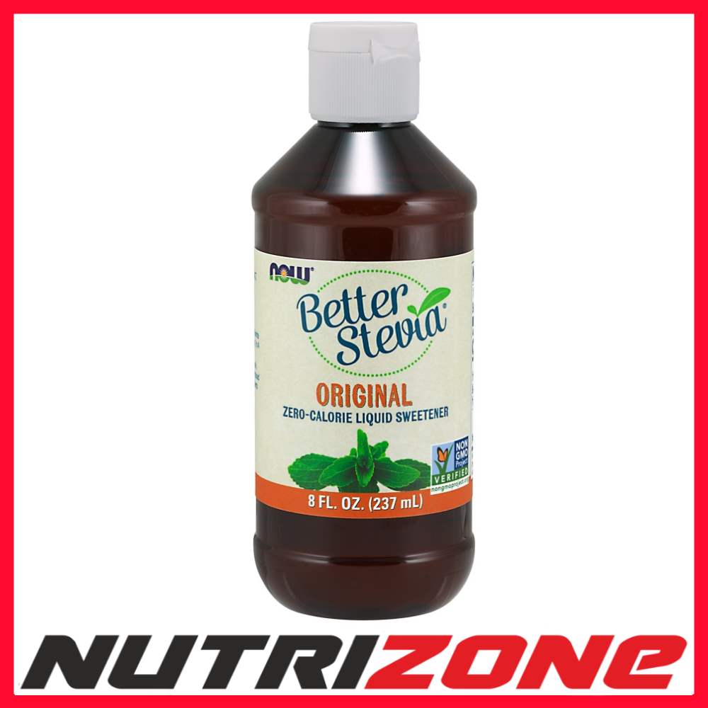 Now Foods Better Stevia Liquid Zero Calories Liquid Sweetener, Organic - 237 ml