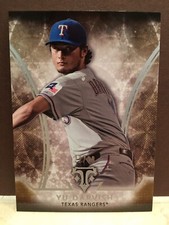 2015 Triple Threads #89 Yu Darvish Gold 22/99 Texas Rangers