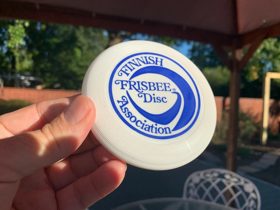 Finnish MINI New Disc Golf  Frisbee Wham-O  (Decades Old) (Only 20 made)  #M75 - Image 2 of 4