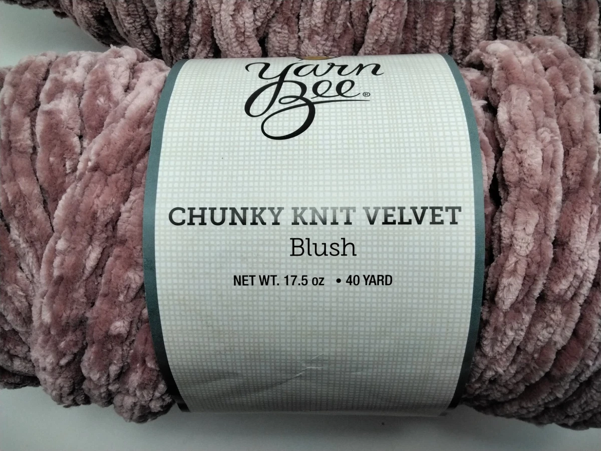 Yarn Bee Chunky Knit Velvet Yarn