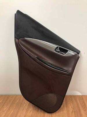 Rear Lh Driver Door Trim Panel Brown OE Fits INFINITI EX35 2008