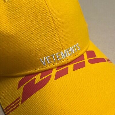 Vetements , DHL Embroidered Cap in Yellow BNWT OS | eBay Vetements , DHL Embroidered Cap in Yellow BNWT OS | eBay