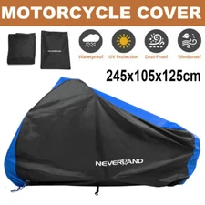 NEVERLAND Motorcycle Cover Waterproof Outdoor Rain Dust UV Scooter Protector XL