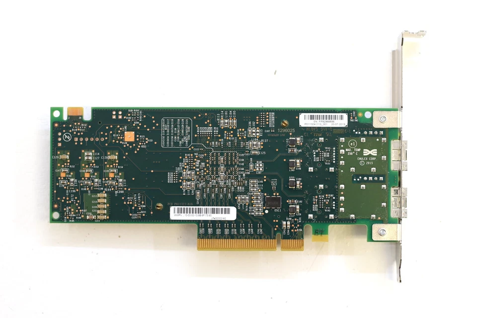 Emulex Dual-Port 32GB SFP+ PCIe Host Bus Adapter P/N: LPE32002-M2 Tested Working - Image 4 of 4